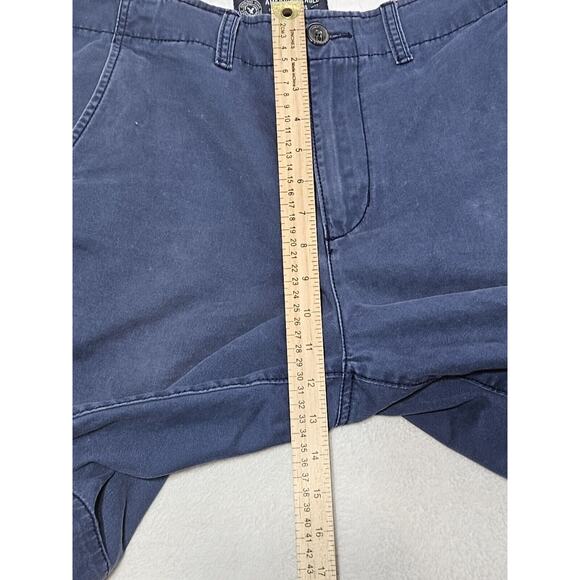 American Eagle Shorts Mens 32 Blue Classic Chino Flat Front Preppy - Picture 9 of 10